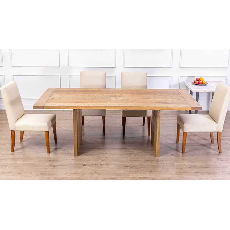 Timber best sale dining suite